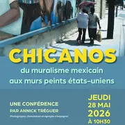 Conférence : Chicanos, du muralisme mexicain au murs peints états-uniens