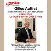 Conférence : Cinquante ans passés au service de l’industrie française