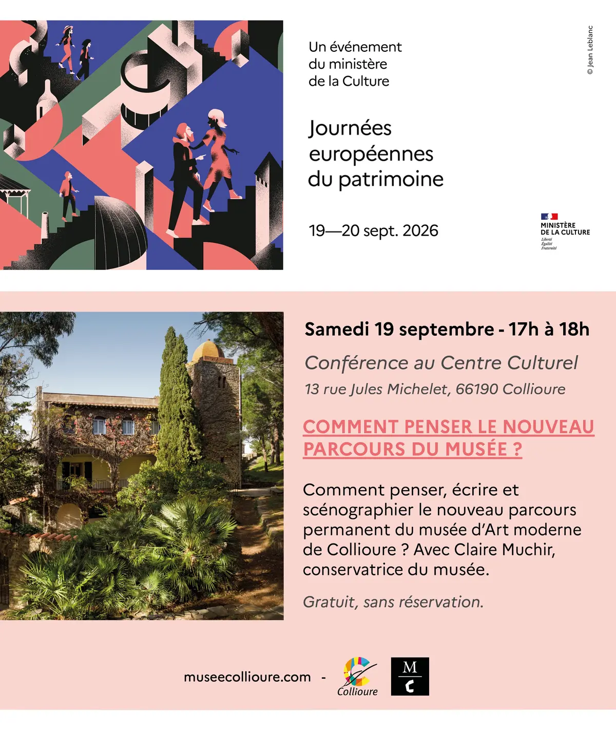 Conférence : Comment Penser Le Nouveau Parcours Du Musee ?