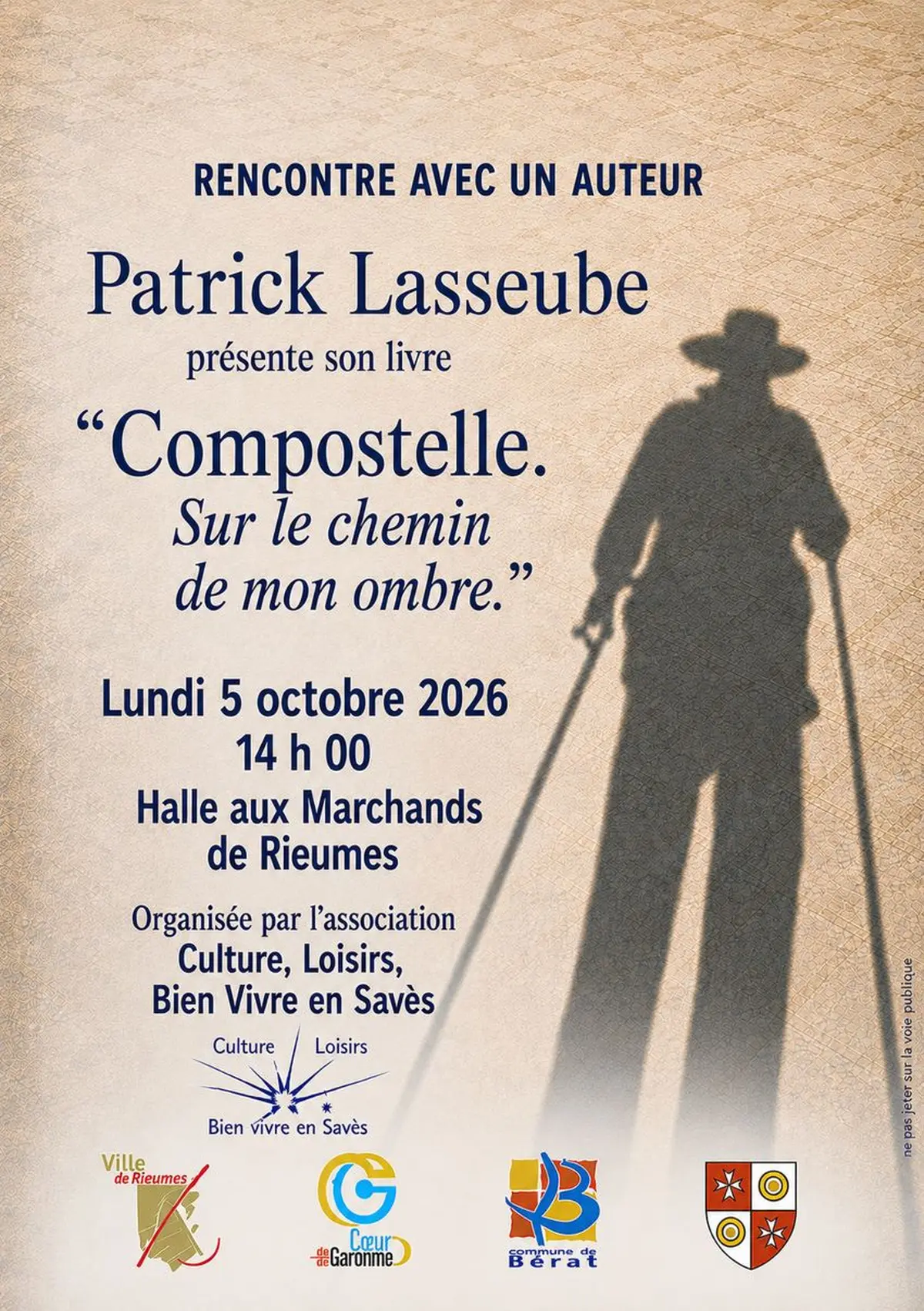 Conférence : « Compostelle. Sur Le Chemin De Mon Ombre »