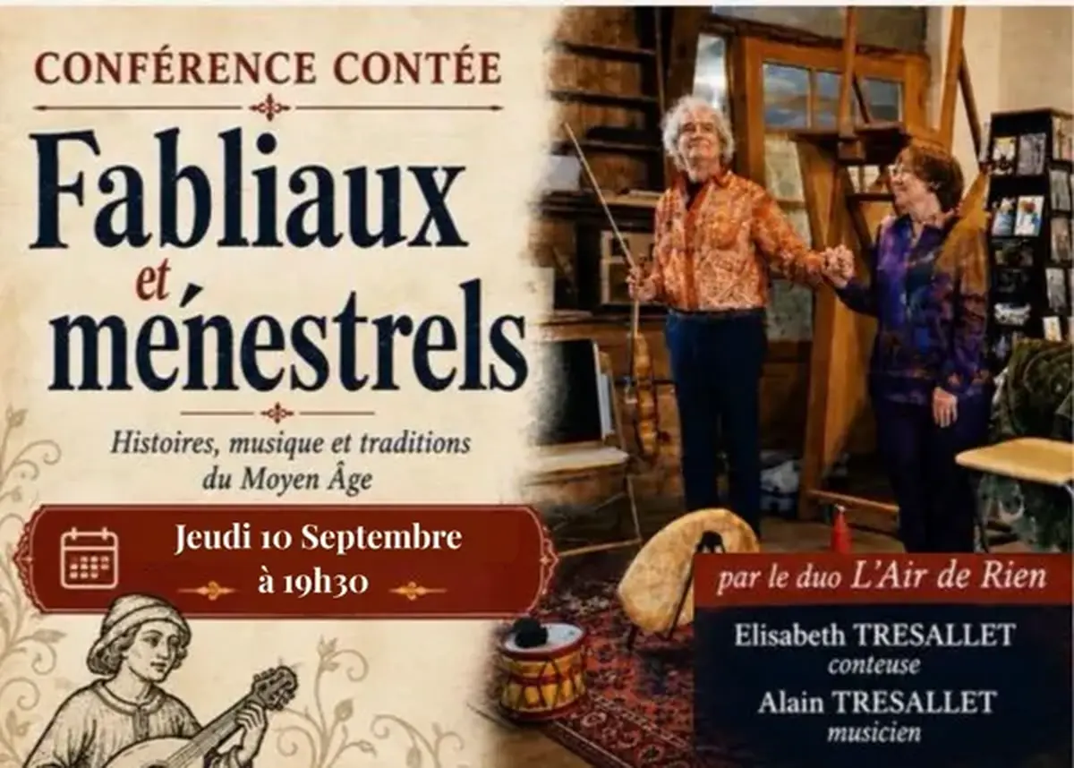 Conférence contée : Fabliaux et ménestrel