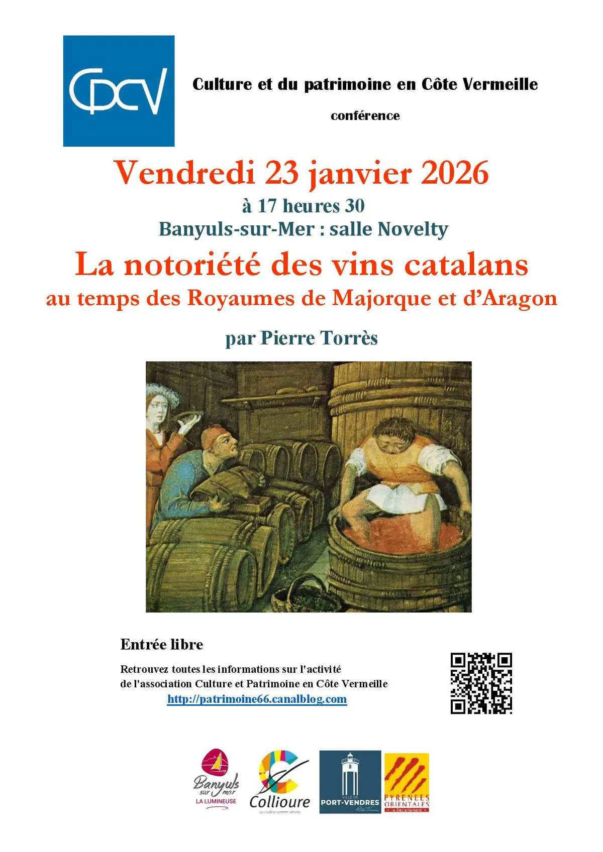 Conference Culture Et Patrimoine – Janvier