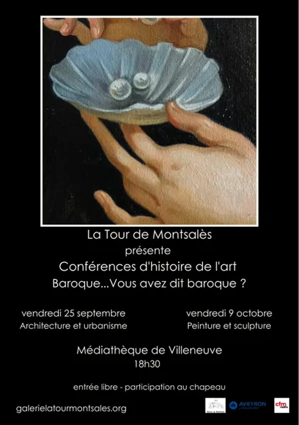 Conférence d'histoire de l'art Baroque...Vous avez dit baroque ? : Peinture et sculpture