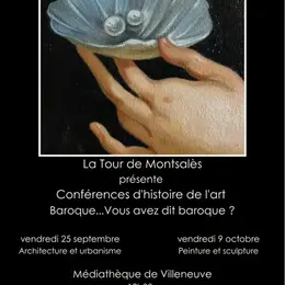 Conférence d'histoire de l'art Baroque...Vous avez dit baroque ? : Peinture et sculpture