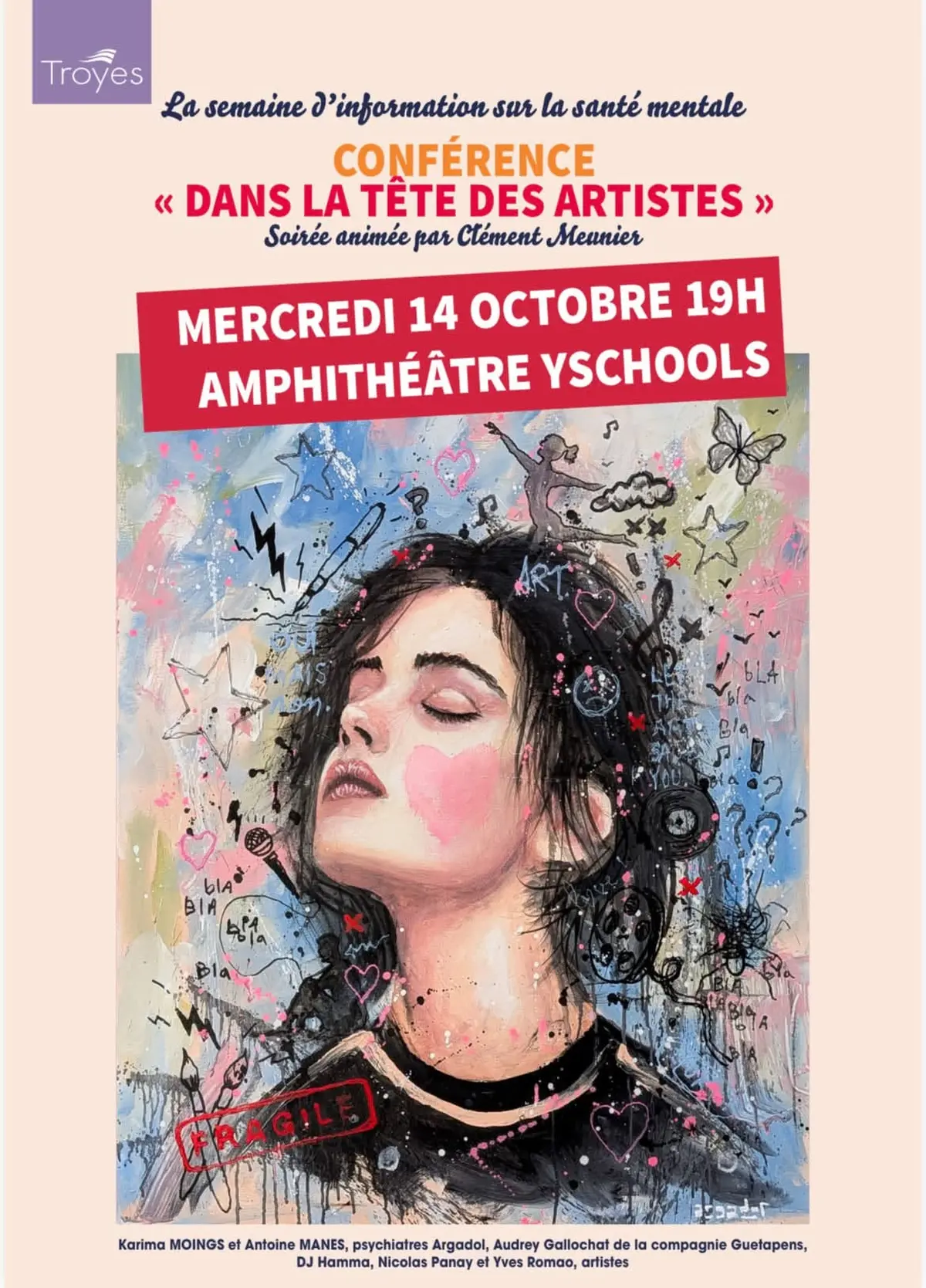 Conférence Dans la tête des artistes !