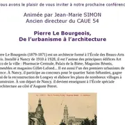Conférence de l'AGREPE - Pierre Le Bourgeois. De l'urbanisme à l'architecture