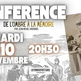 Conférence - « De l’ombre à la mémoire »