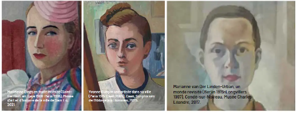 Conférence de Martine Baransky pour Itinéraire, en quête d'artistes à Villers-Bocage