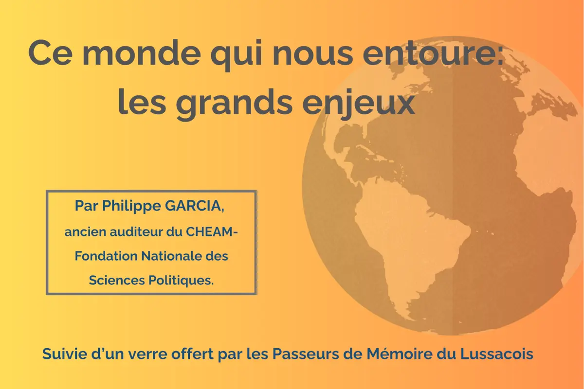 Conférence de Philippe Garcia