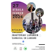 Conférence de Thierry Truffaut sur le carnaval au Pays Basque