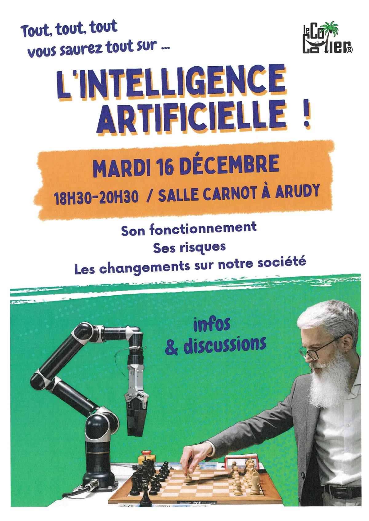 Conférence - débat : L'intelligence artificielle