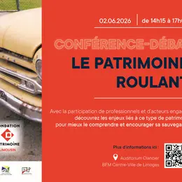 Conférence-débat sur le patrimoine roulant