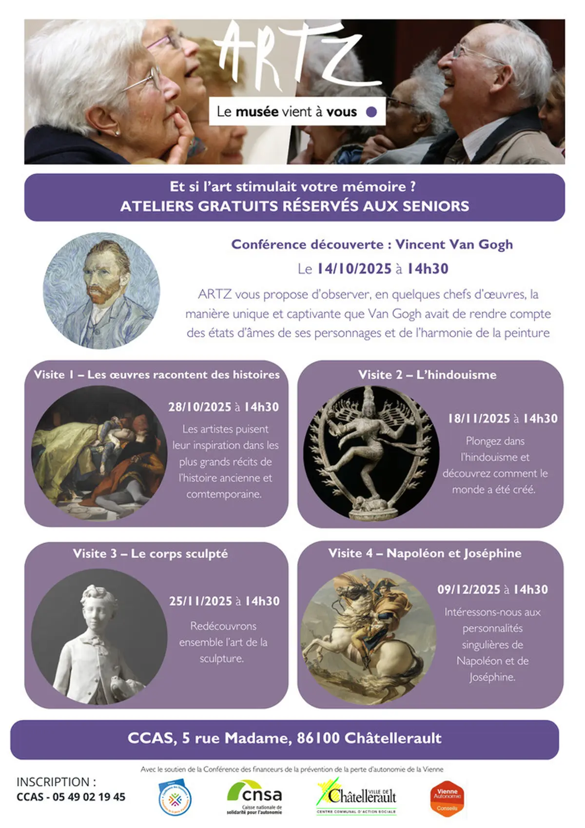 Conférence découverte : Vincent Van Gogh