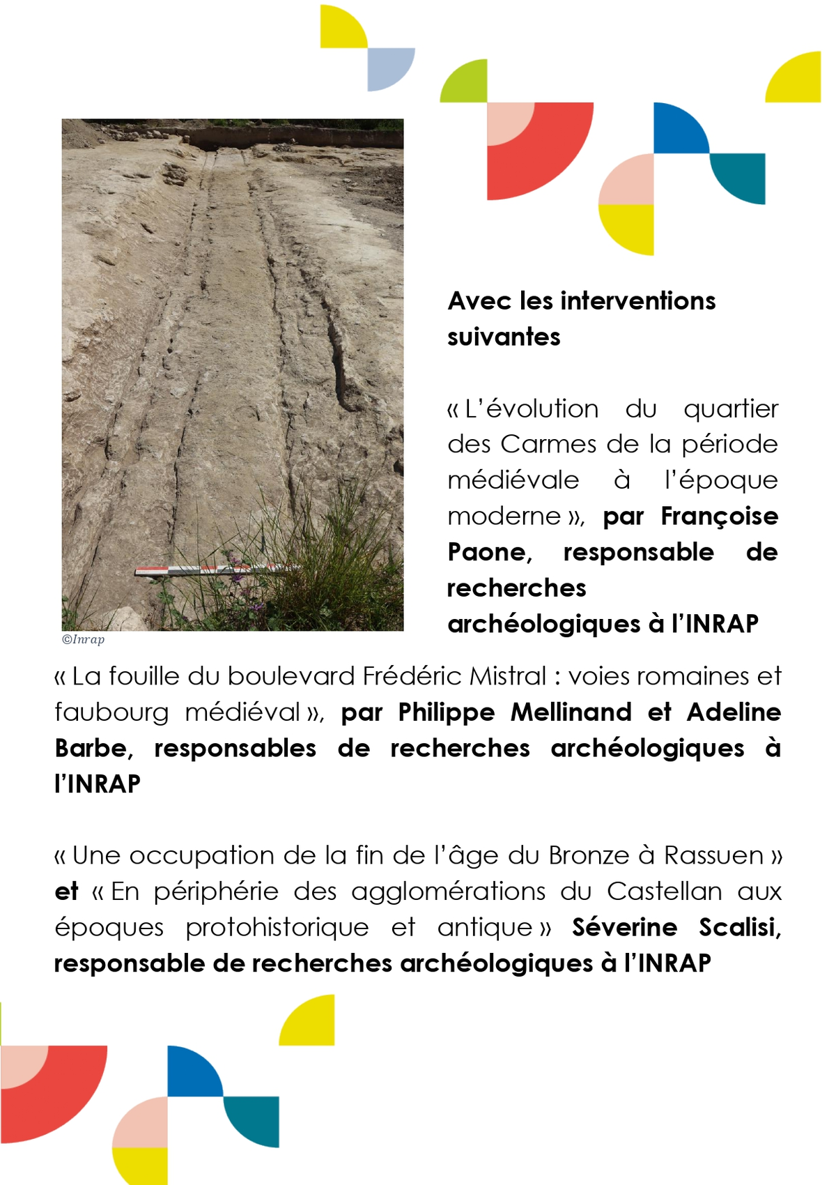 Conférence : Découvertes archéologiques sur le territoire istréen