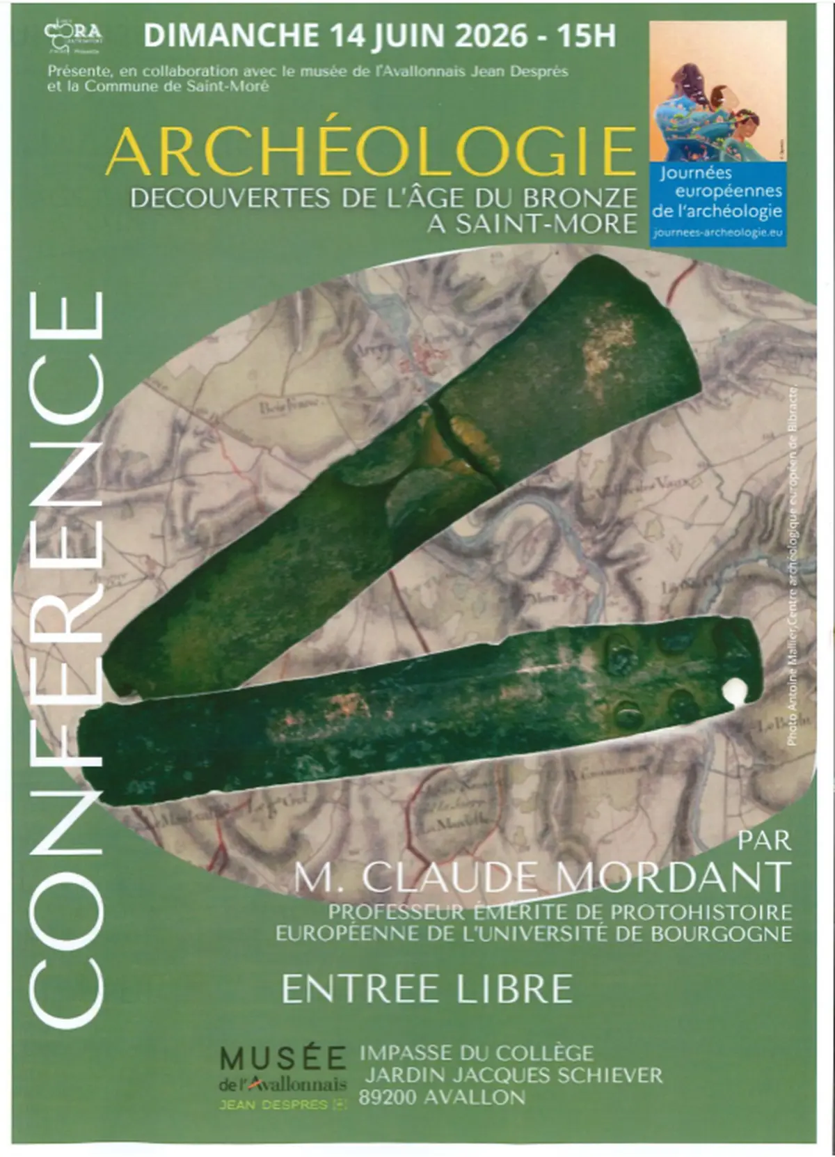 Conférence : découvertes de l'âge du bronze