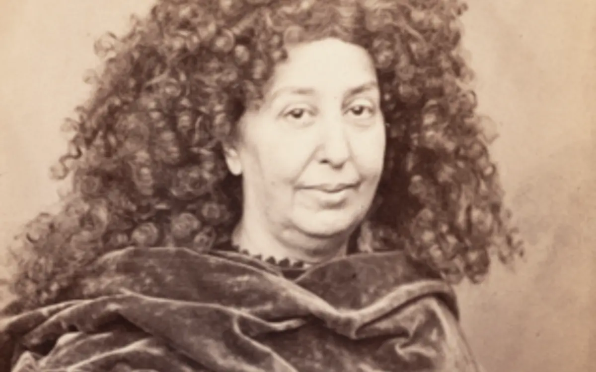 George Sand en Molière, photographie de Nadar