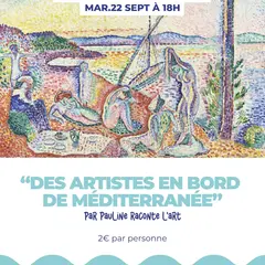 Conférence Des Artistes En Bord De Mediterranée