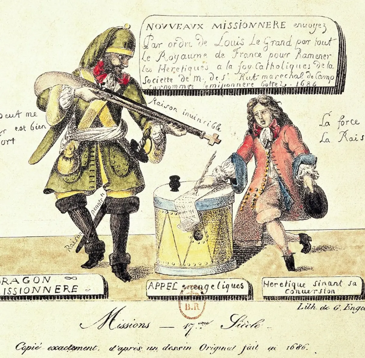 Conférence : Dragons dans nos campagnes, les dragonnades de Louis XIV