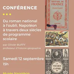 Conférence : Du roman national à l'oubli, Napoléon à travers deux siècles de programme scolaire
