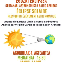 Conférence  Eclipse solaire plus qu'un événement astronomique