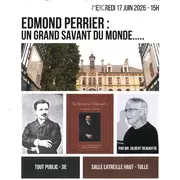 Conférence : Edmond Perrier