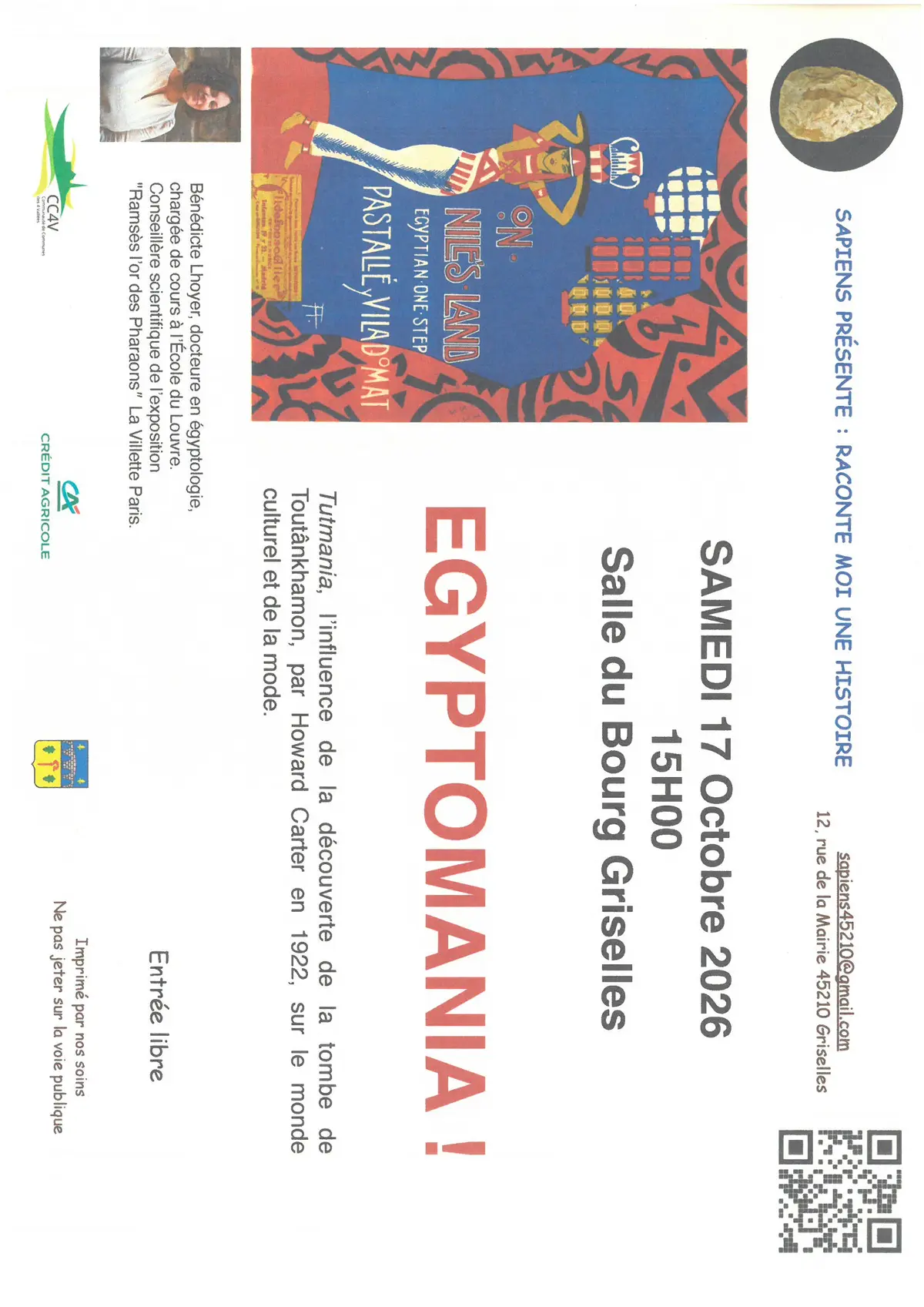 Conférence Egyptomania !