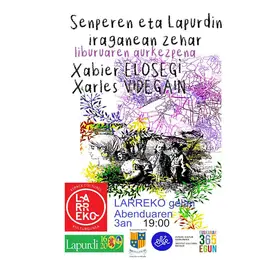 Conférence en basque Senpere et Lapurdin iraganean zehar Liburuaren aurkezpena