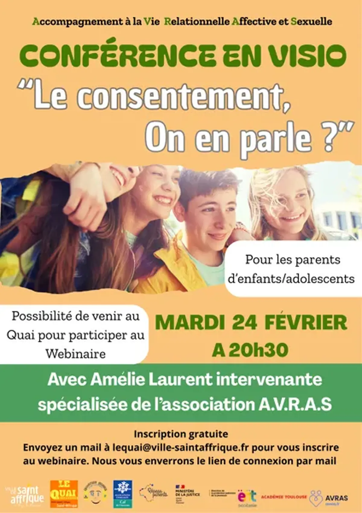 Conférence en Visio : Le consentement, on en parle ?