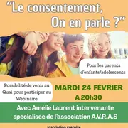 Conférence en Visio : Le consentement, on en parle ?