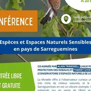 Conférence - Espèces et Espaces Naturels Sensibles en pays de Sarreguemines