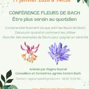 Conférence et débat : fleurs de bach