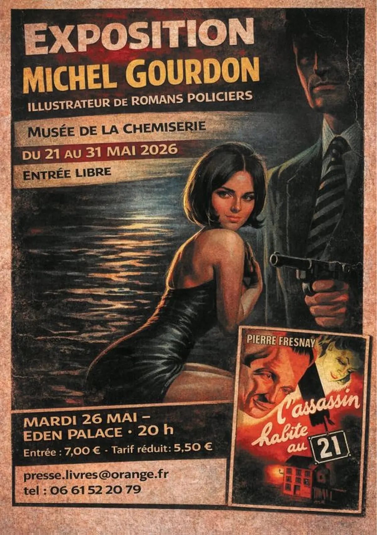 Conférence et présentation de l'exposition Michel Gourdon
