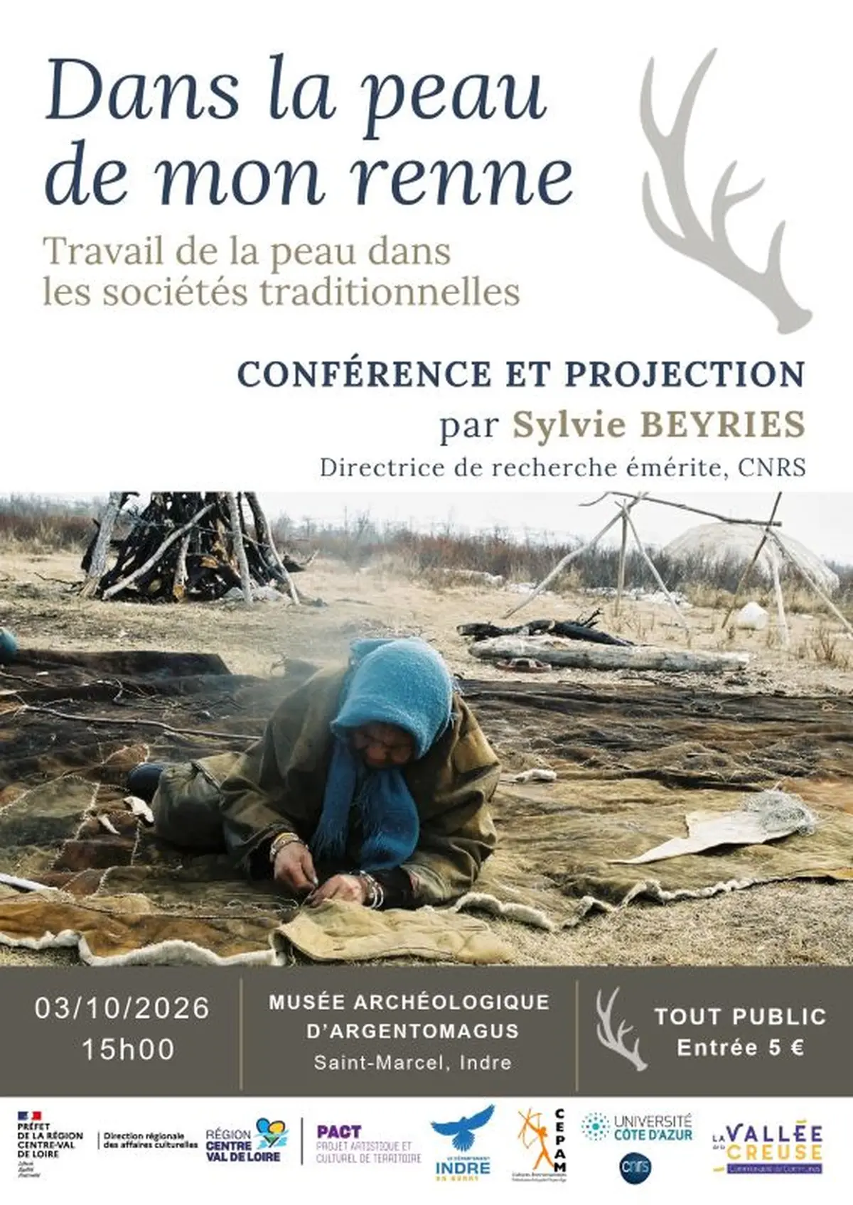 Conférence et projection Dans la peau de mon renne