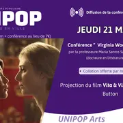 Conférence et projection sur Virginia Woolf