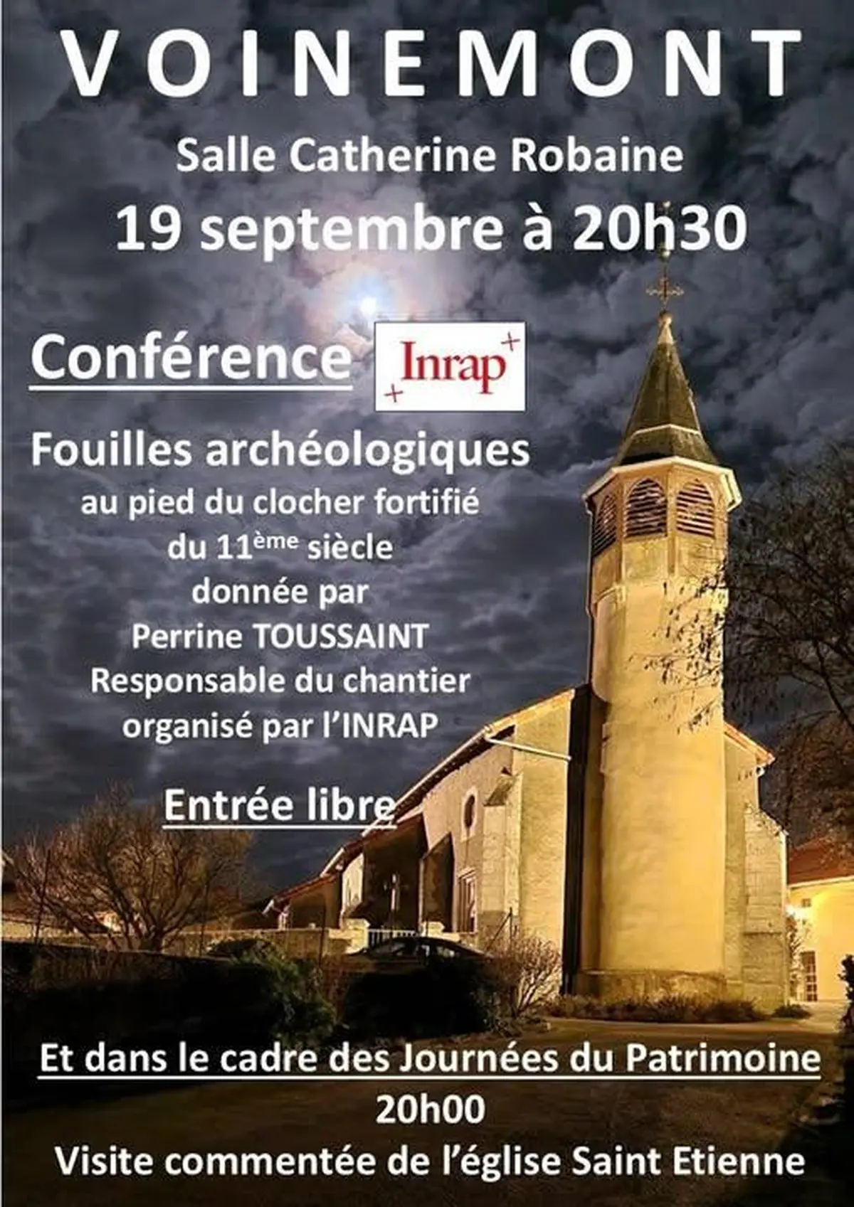 Conférence et visite commentée de l'église