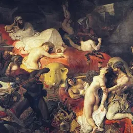 Conférence, Eugène Delacroix par Gilles Larivière   à la bibliothèque