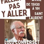 Conférence Fallait pas y aller de Lulu Converset