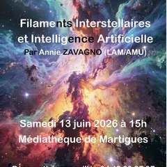Conférence : Filaments stellaire et intelligence artificiel