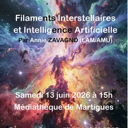 Conférence : Filaments stellaire et intelligence artificiel
