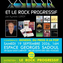 Conférence 'Génésis : du prog à la pop'