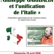 Conférence Giuseppe Garibaldi et l'unification de l'Italie