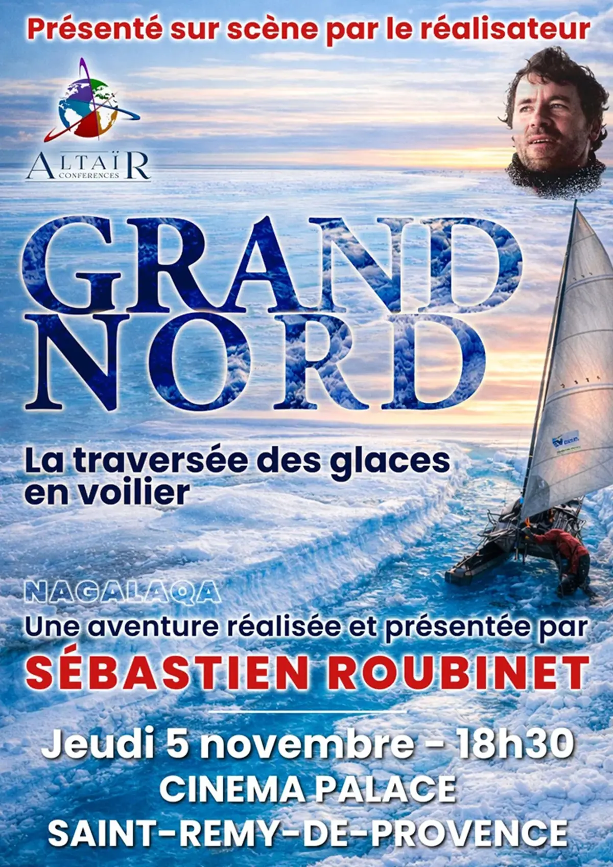 Conférence : Grand Nord, la traversée des glaces en voilier