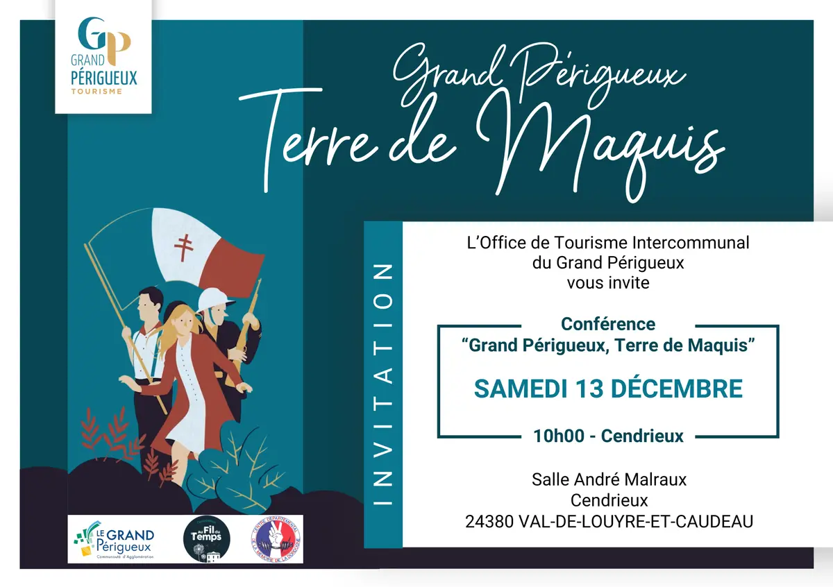 Conférence Grand Périgueux, Terre de maquis