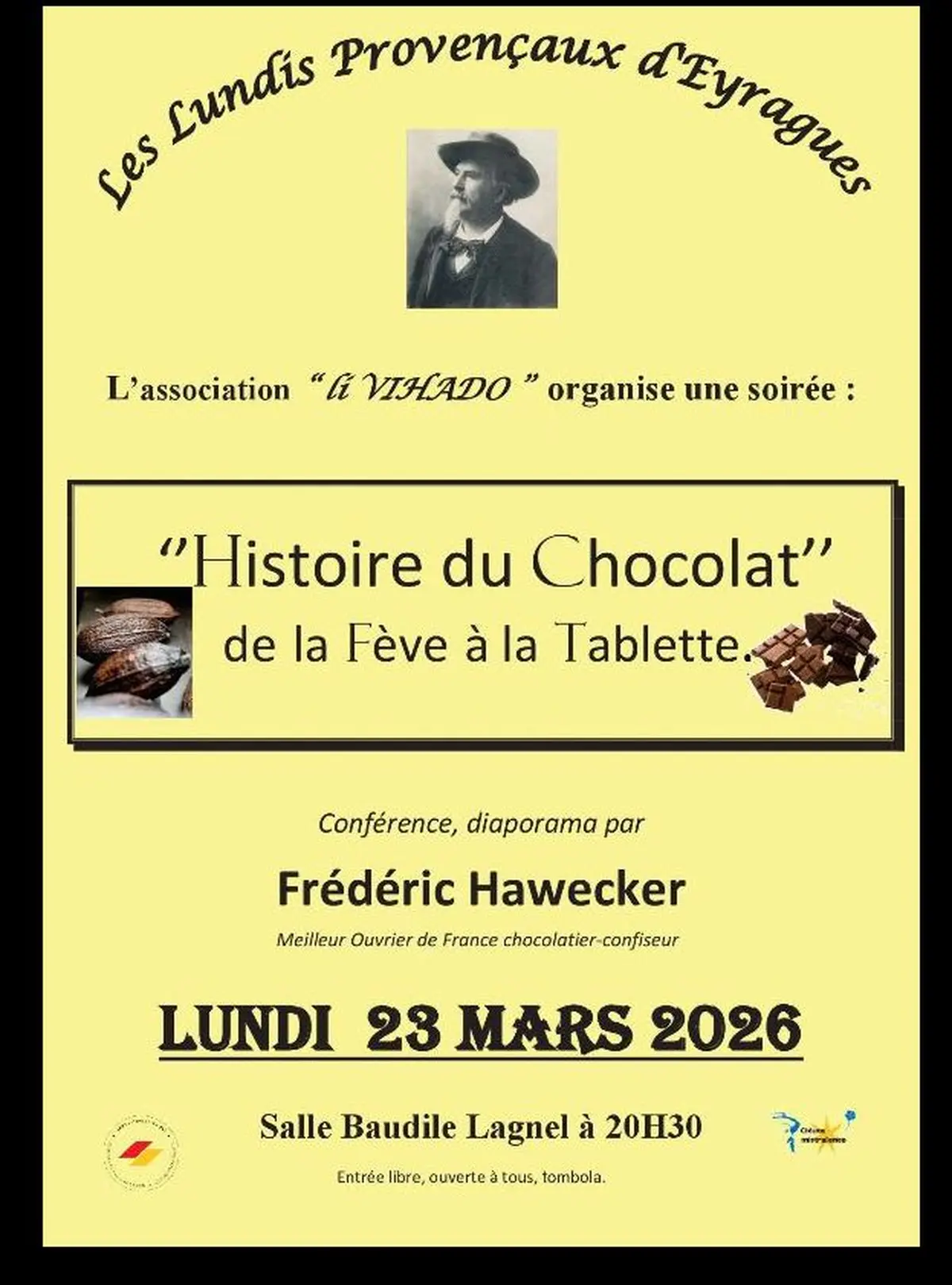 Conférence Histoire du Chocolat