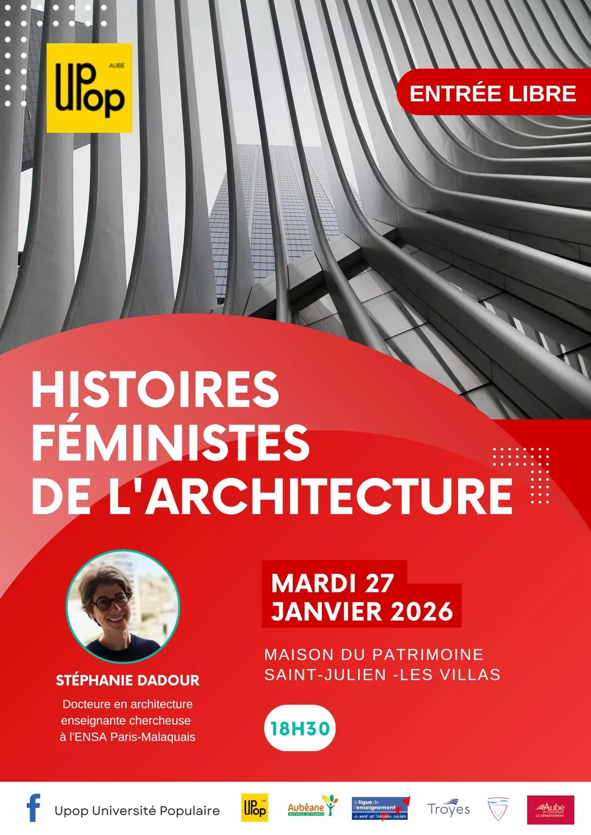 Conférence  Histoires féministes de l'architecture