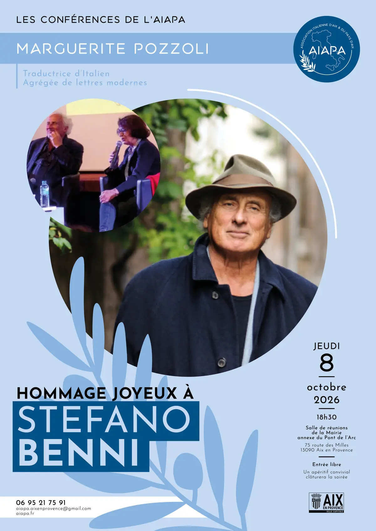 Conférence - Hommage joyeux à Stefano Benni