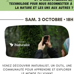 Conférence - Inaturalist