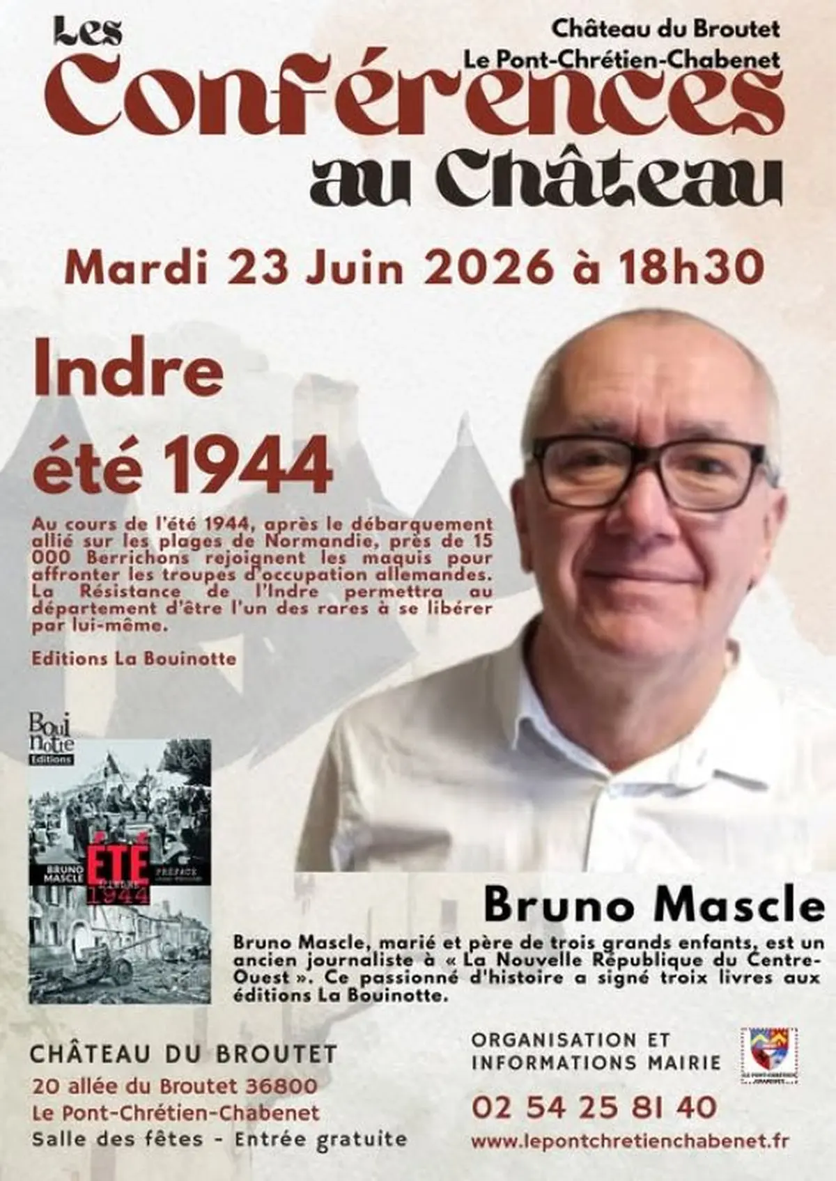 Conférence : Indre été 1944