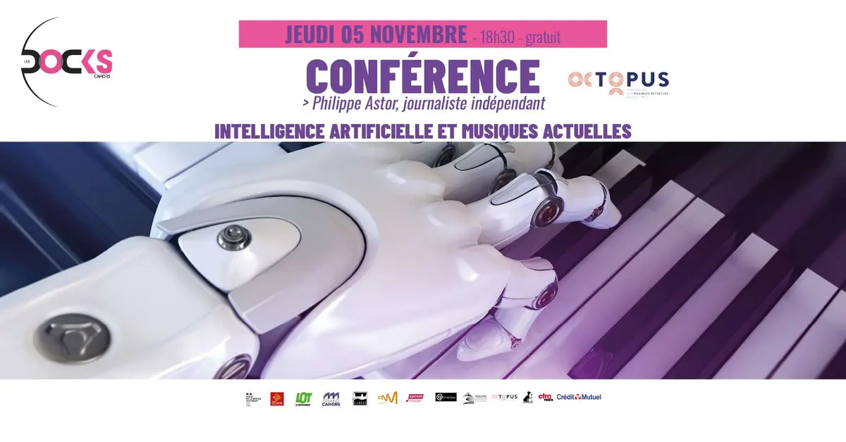 Conférence “Intelligence Artificielle et Musiques Actuelles”