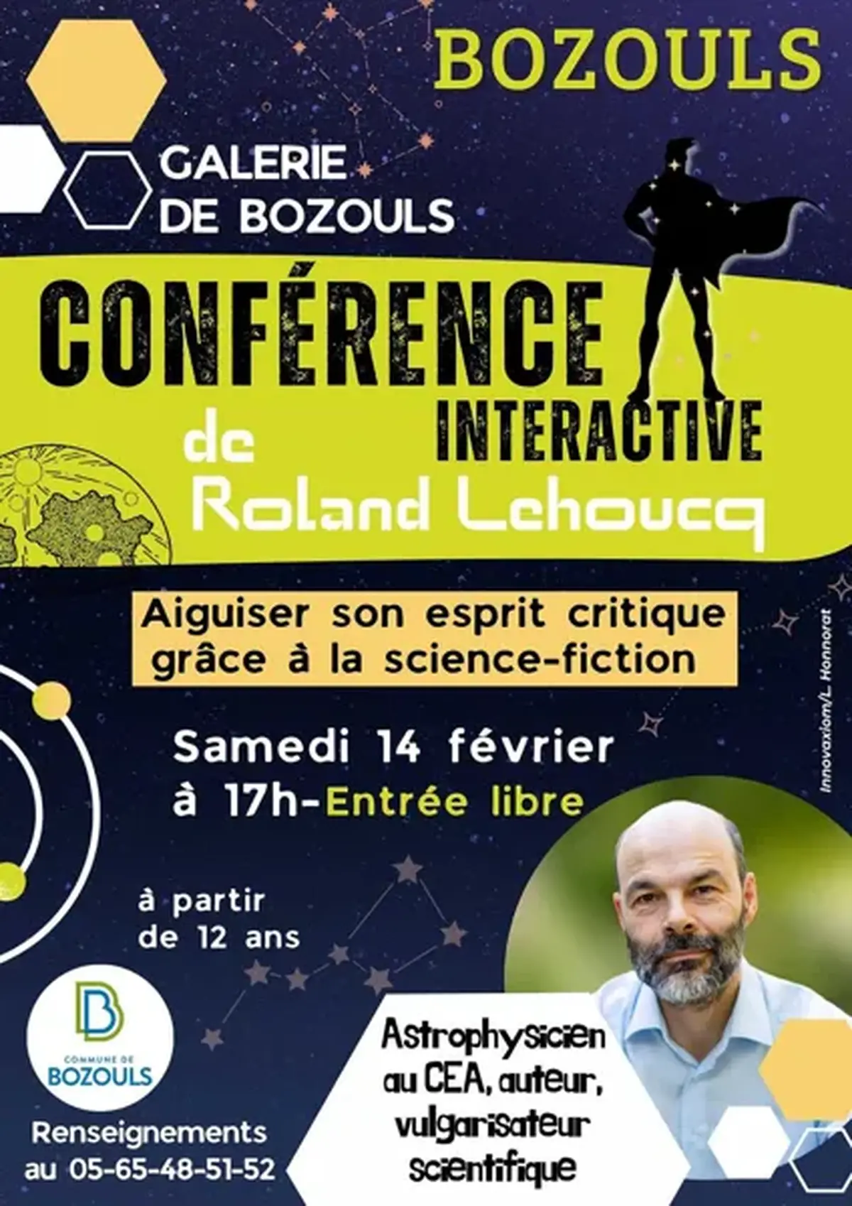 Conférence interactive de Roland Lehoucq